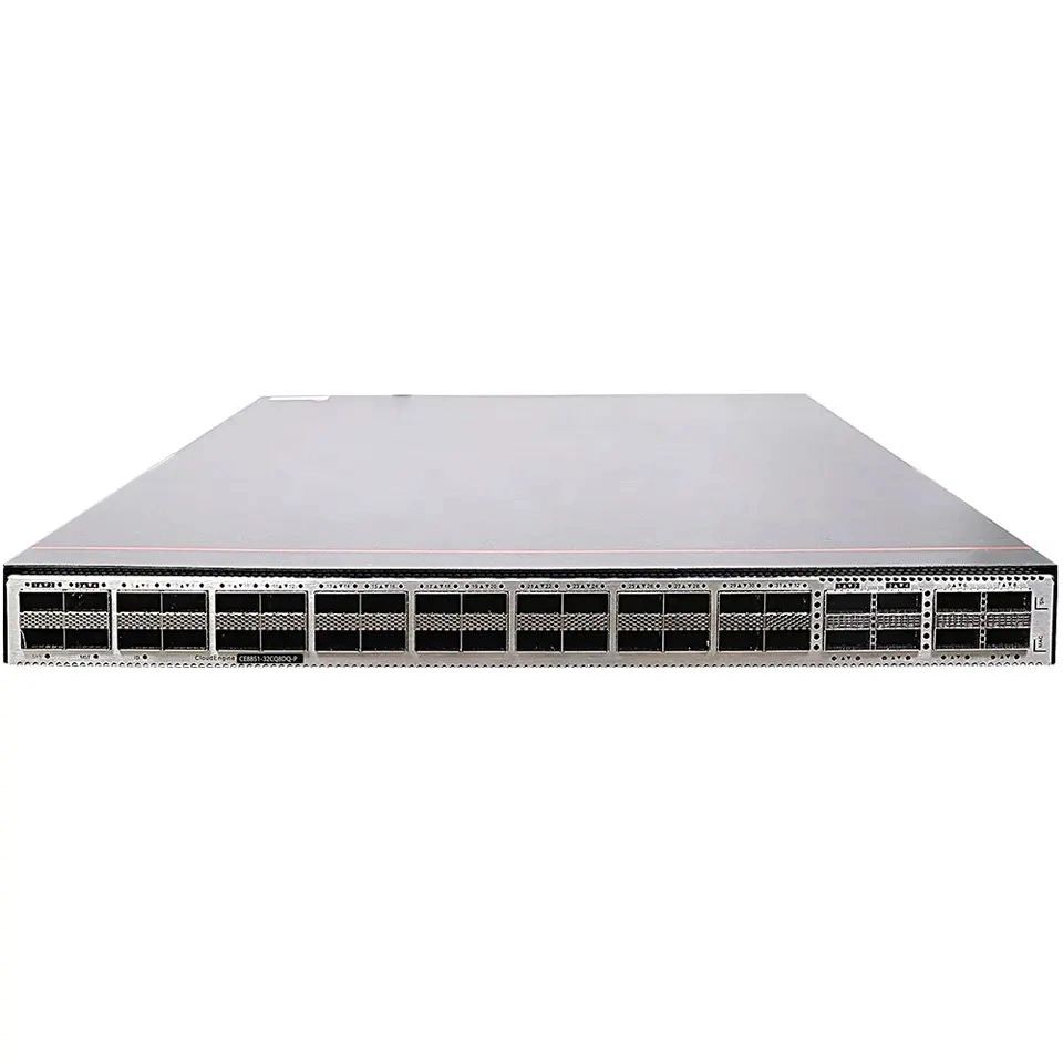 Hua Wei сетевой коммутатор CE8851-32CQ8dq-P 19.2 Tbit/S 32 X 40/100 Ge Qsfp28 или 32 X 200 Ge Qsfp56, 8 x 400 Ge Qsfp-Dd