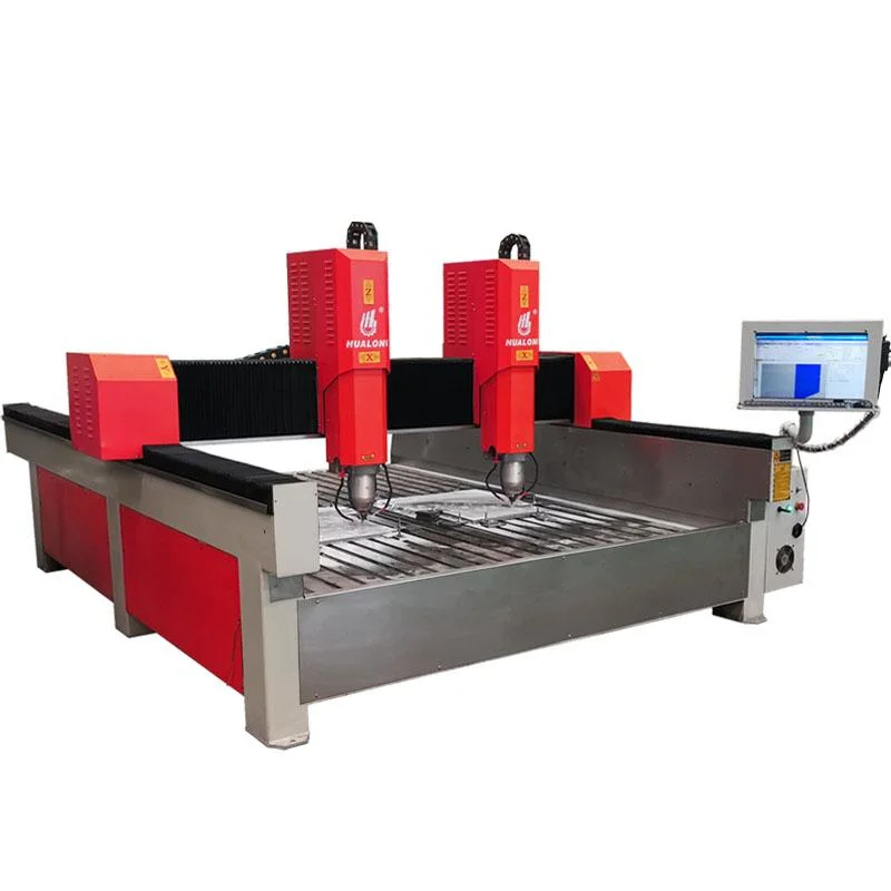 Ready to Ship! ! Cheap Multifunction Marble Granite CNC Router Gravestone Laser Engraving Machine for Carving Stone Art Decoration