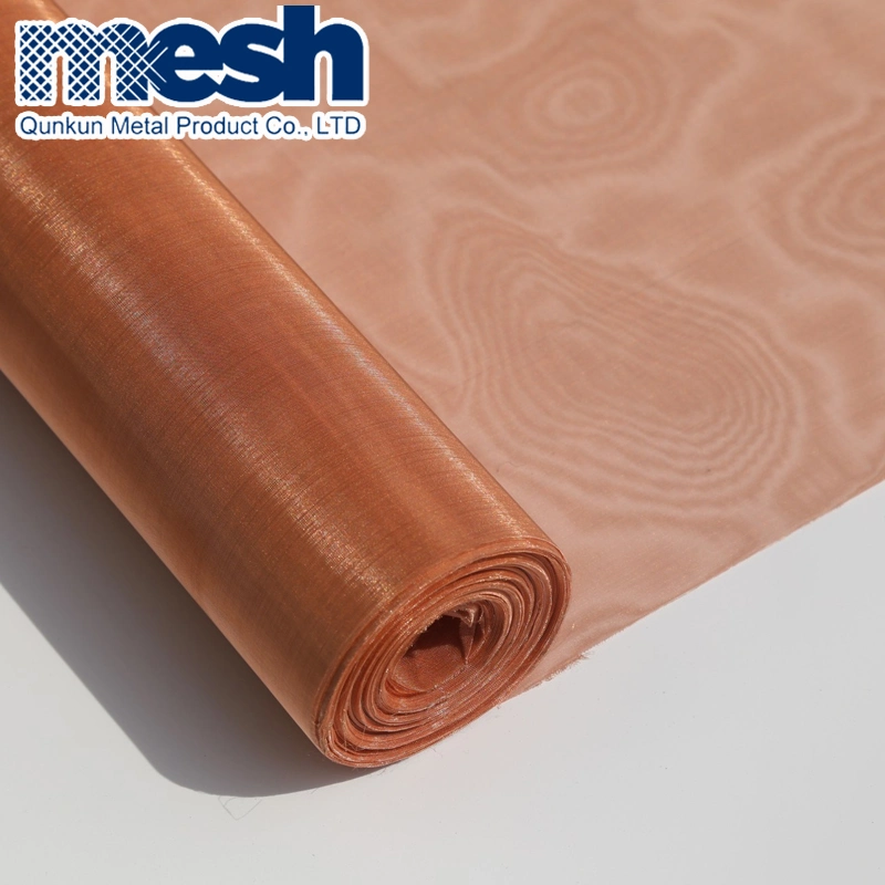 1m Width Plain Weave Nonmagnetic Phosphor Bronze Wire Mesh