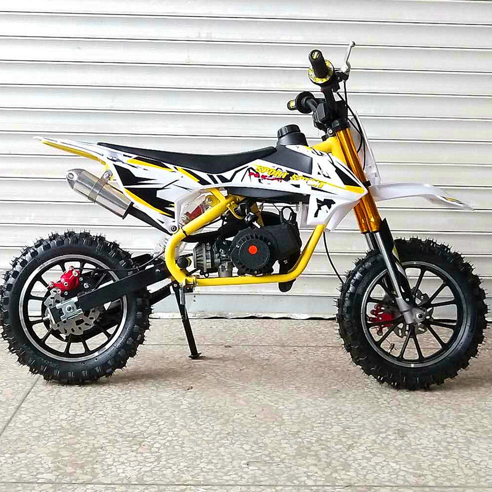 مبيعات مباشرة من المصنع سعر رخيص ميني ترابية دراجة 2 سكتة دماغيّة محرك الأطفال Dirtbike