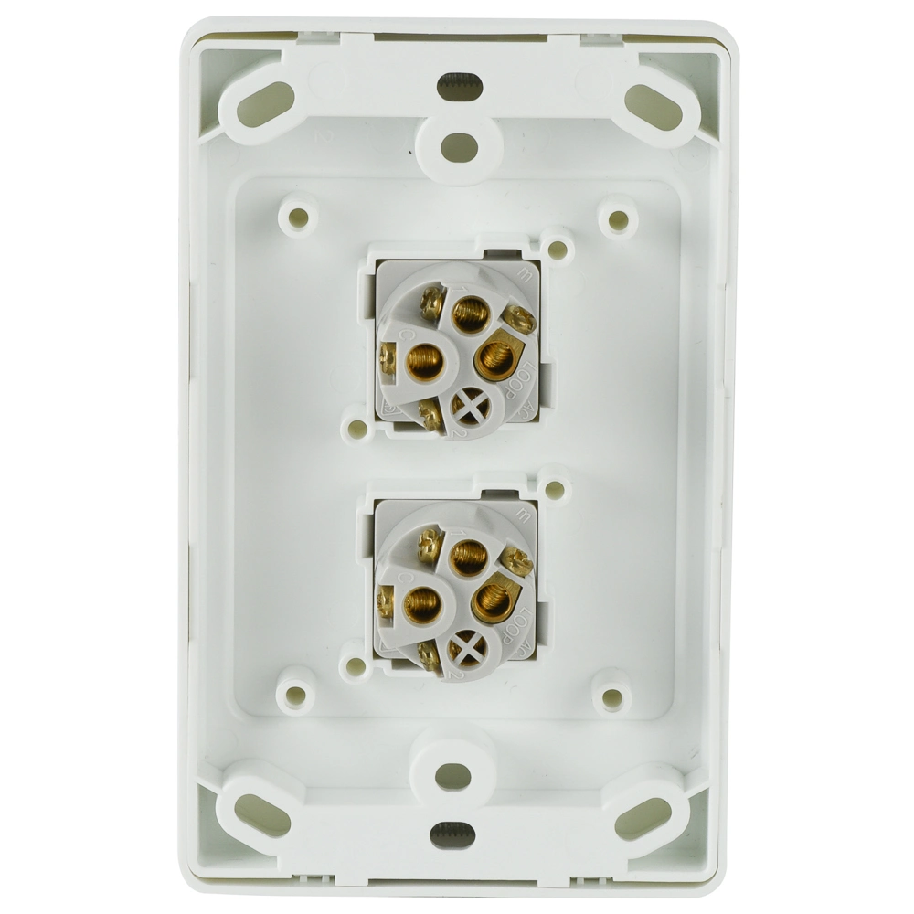 Au and Nz Standard SAA Approval 1 to 6 Gang Grid Plate with Hole Switch and Socket