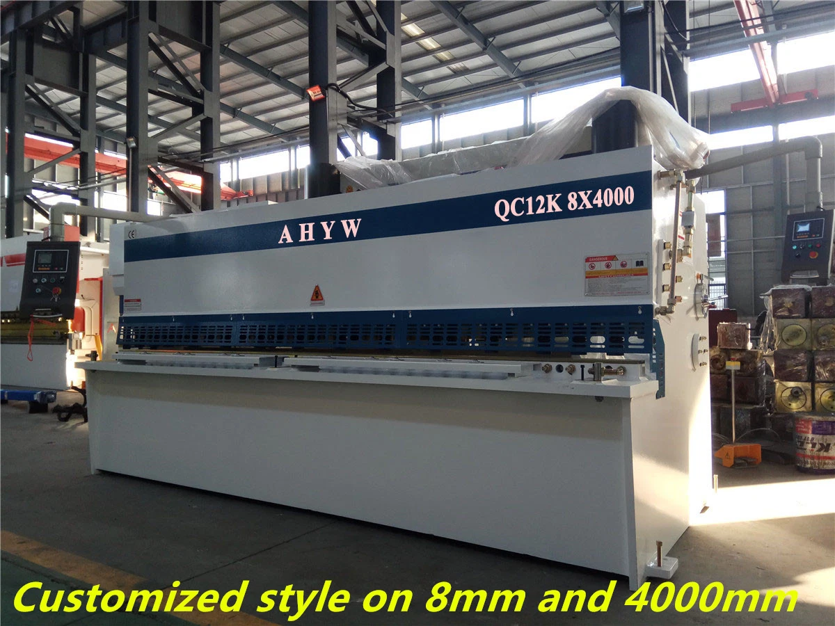 High Safety Level QC12y-6X3200mm Cutting Machines Swing Beam Shearing Machine