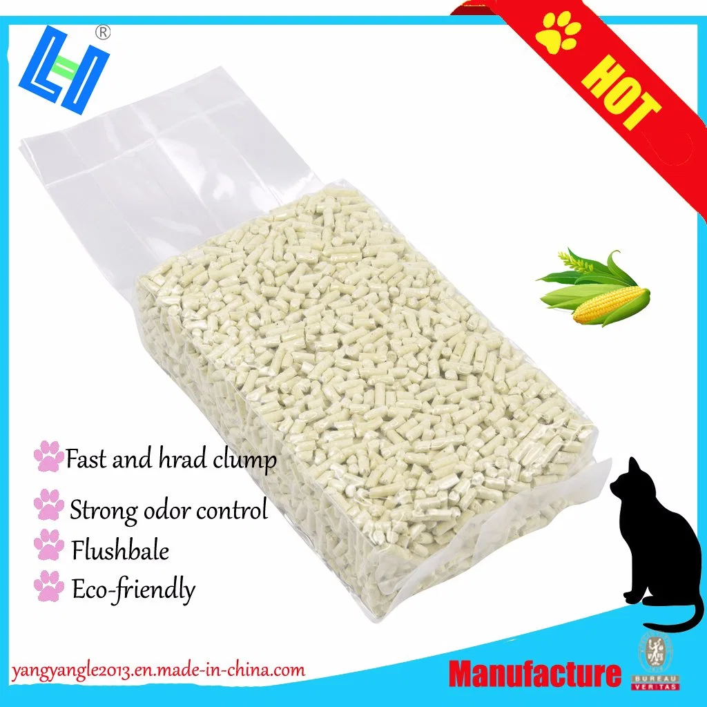 Pet Cat: Aroma de serapilheira tofu com rápidas de serapilheira Cat aglomerado