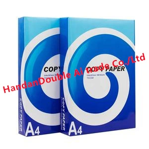 Madera Pulp A4 papel al por mayor calidad blanca Doble cara A4 papel 70/75/80