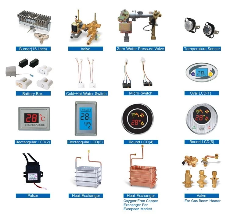 Tankless Geyser Pulse Ignition Gas Geyser Heat Pump System