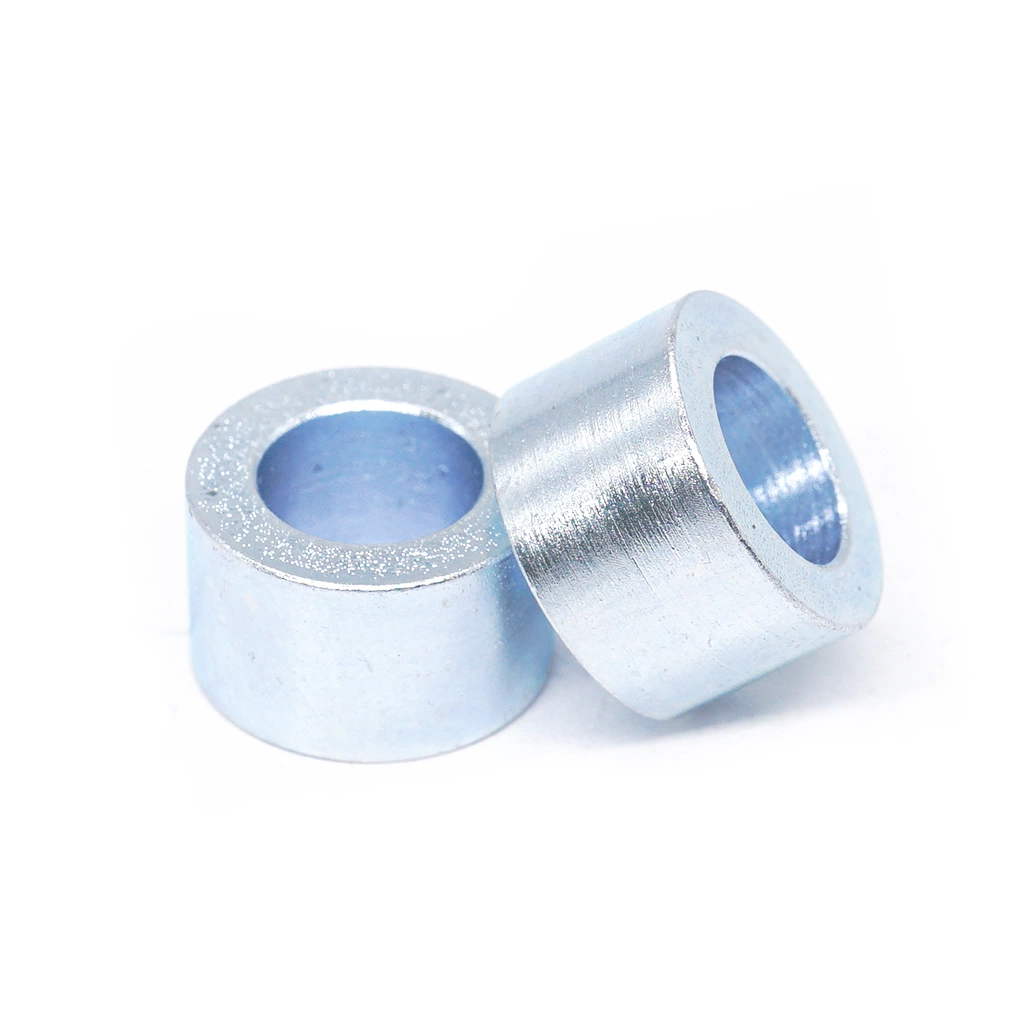 Customized High quality/High cost performance  CNC Machining Parts Galvanized Ring Connect Axle Sleeve Bushing CNC Turning Fixed Fitting