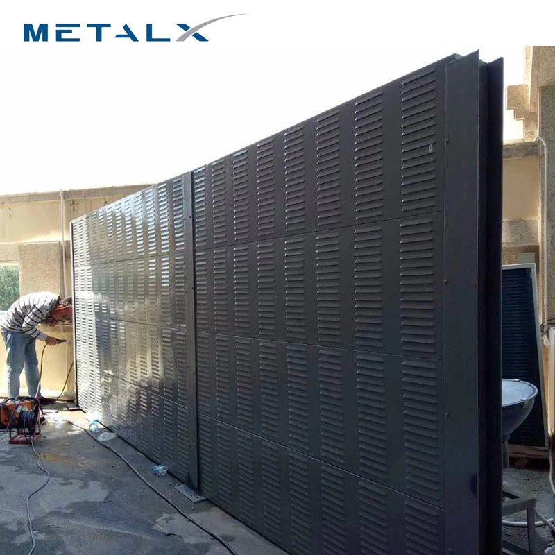 Barrier Sound Insulation Materials Foil Barrier Aluminum Outdoor Sound Truss Temporary Noise Barrier