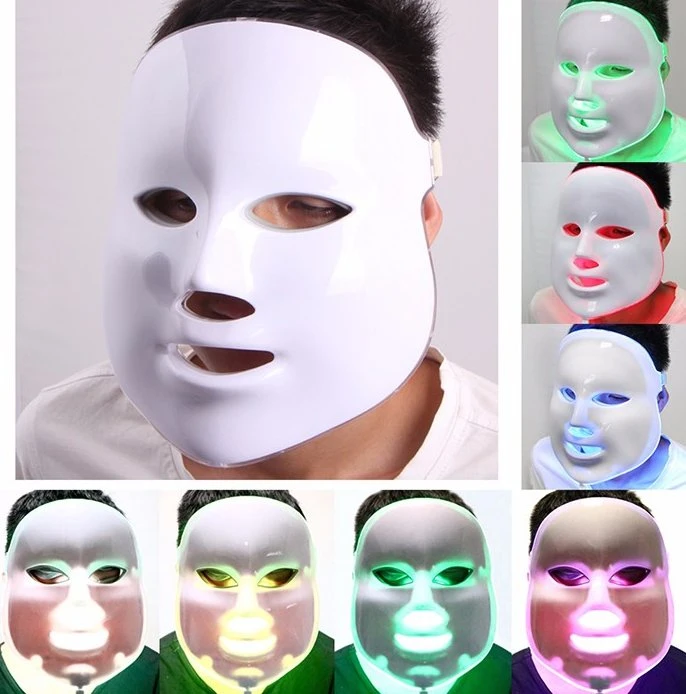 7 Couleurs PDT Photon LED Masque Facial de Rajeunissement de la Peau Élimination des Rides