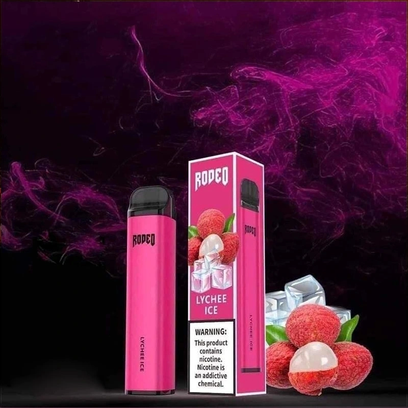 Hochwertige Rodeo Einweg E Zigarette 1600 Puffs 6ml Mini Cig Vape