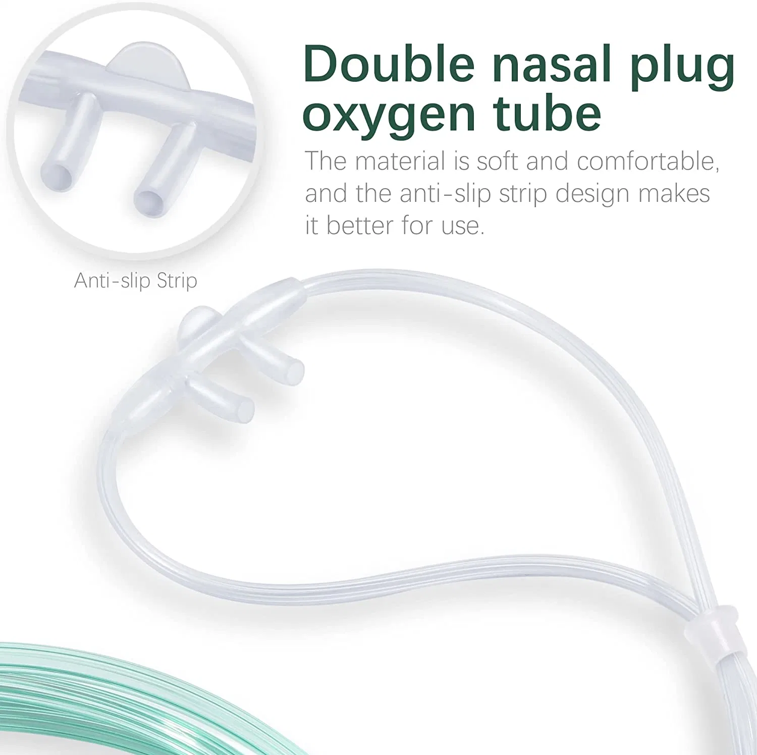 Nasal Oxygen Cannula 2.6m with Soft Nose Prong