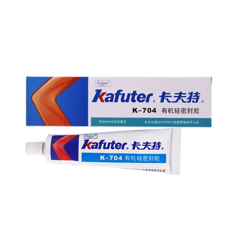 Sellador de silicona barato Kafuter K-704 pegamento resistente al agua