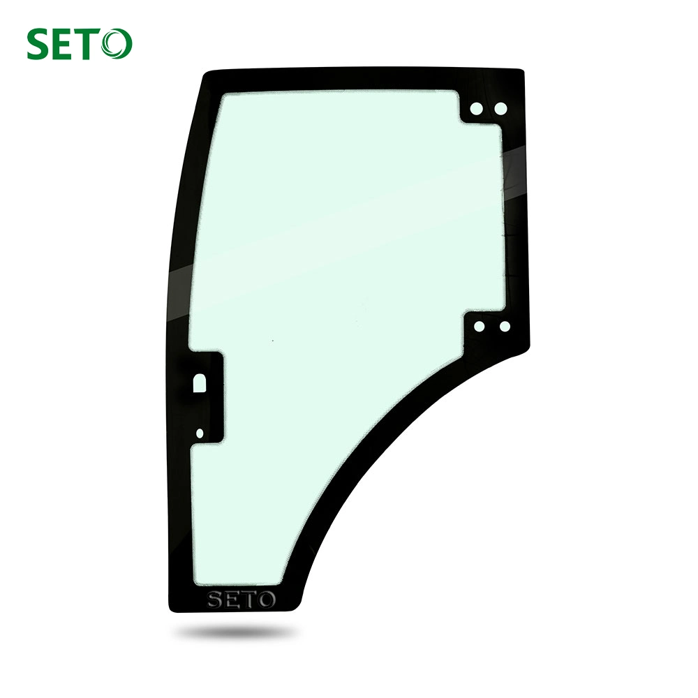 Front Door Side Glass Left and Right Door Glass Tempered for Tractor Cab