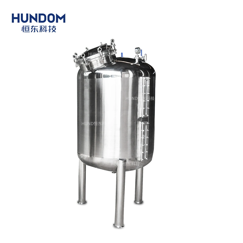 Food Grade Industrial Chemical Mixing Tank Raw Milk Single Layer Storage Water Tank