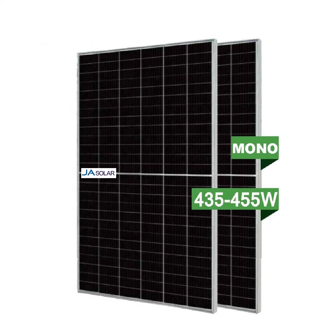 Ja Jam78s10 435-455W Wholesale Poly PV Fold Flexible Black Monocrystalline Polycrystalline Photovoltaic Module Mono Solar Energy Power Cell Panel