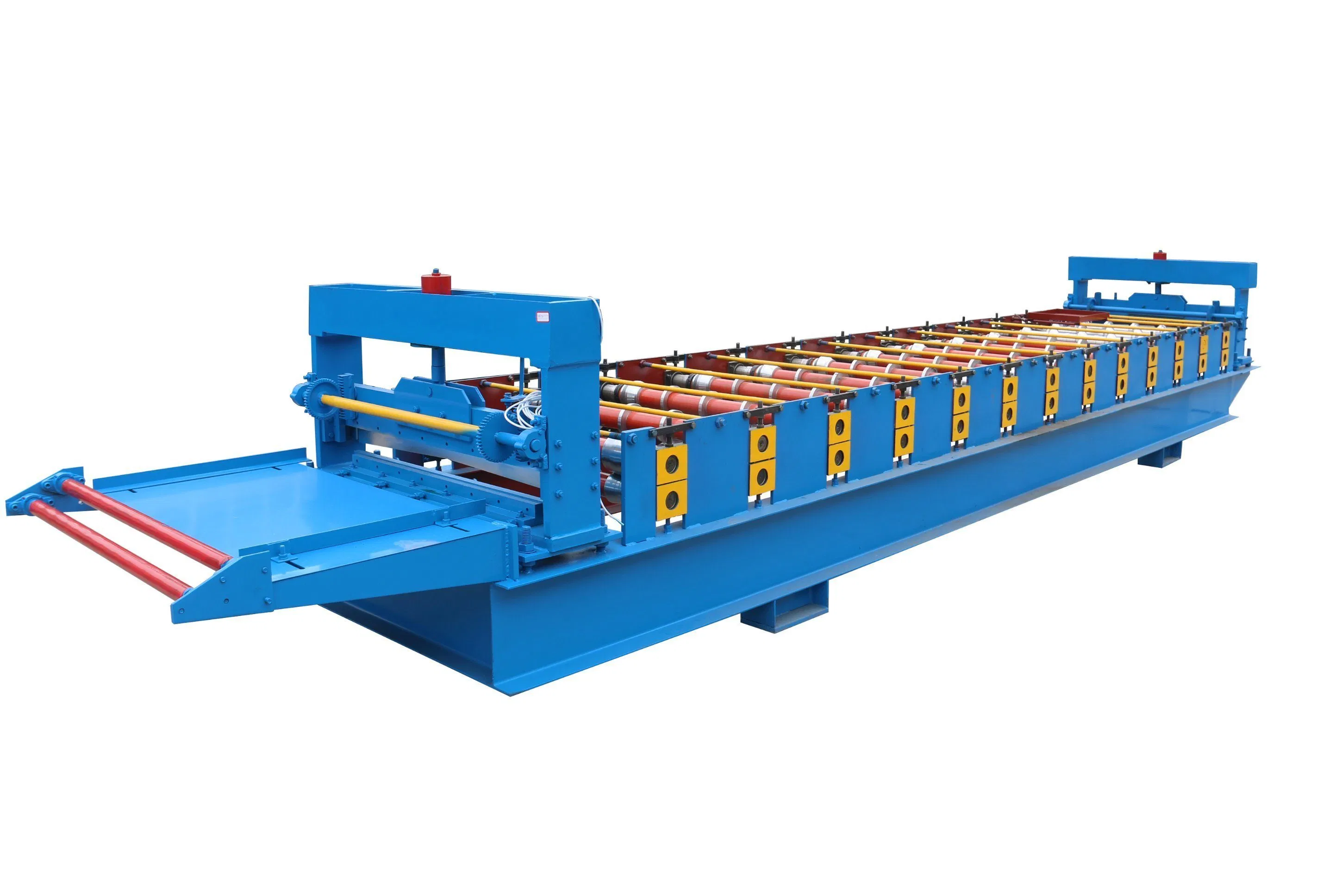 Automatic Ibr Panel Tile Box Profile Trapezoidal Roofing Sheet Roll Forming Machine