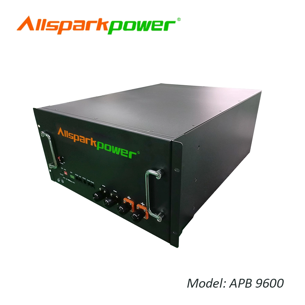 Allsparkpower 48V 9.6kwh LiFePO солнечной энергии4 батарей в упаковке для солнечной системы питания и зарядки EV с маркировкой CE/Un38.3/MSDS