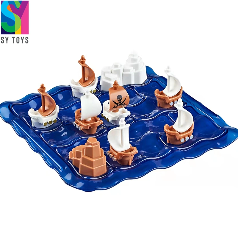 SY Educational Toys Pirate War Xadrez plástico Board Maze Family Jogo Puzzle Kids Board Games