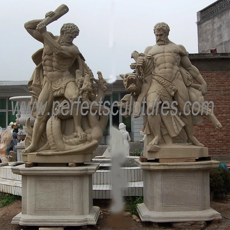 Carved Marble Sculpture Garden Statue Stone Carving with Granite Sandstone (SY-X1551)