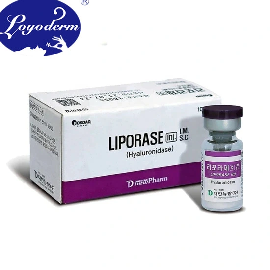 Dissolves Hyaluronic Acid Dermal Filler Liporase Hyaluronidase Powder Injection