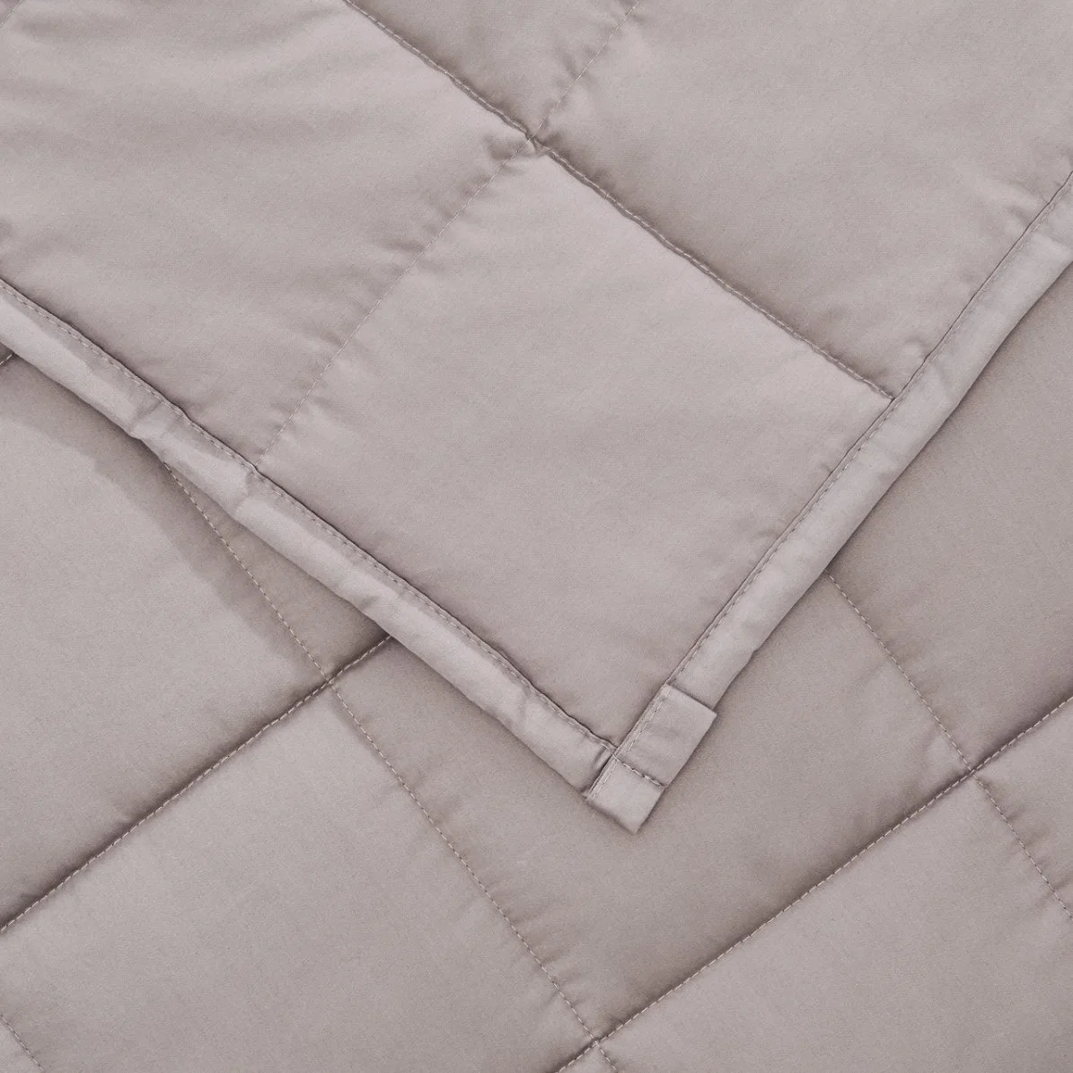 Всесезонное хлопчатобумажная одеяло Amazon 15 фунтов Twin Quilt