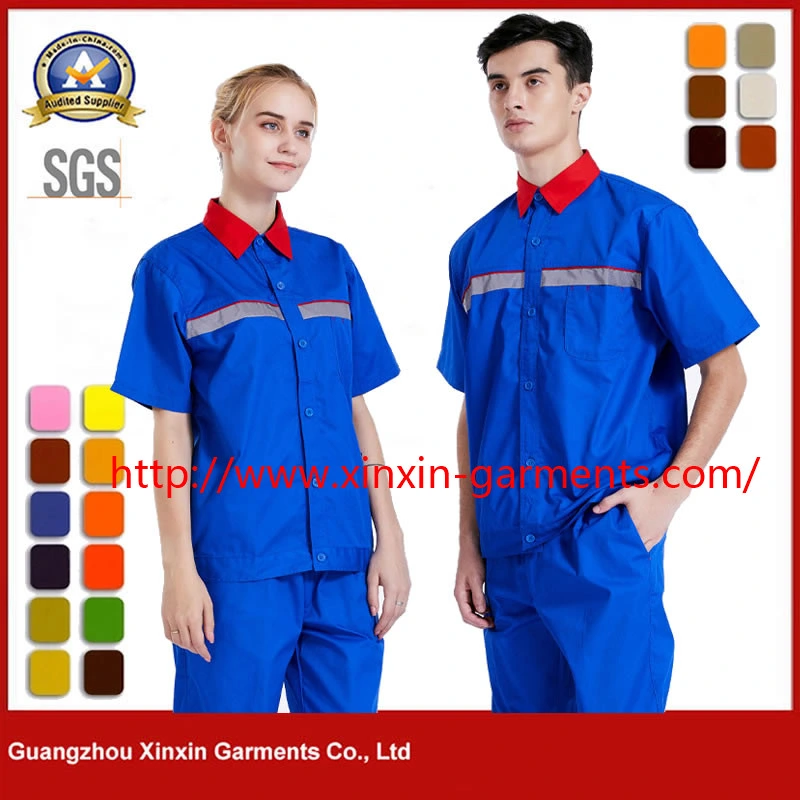 2023 de algodón de buena calidad a bajo precio ropa de seguridad Minera Mens Womens uniformes de trabajo use ropa fabricada en China (W2235)