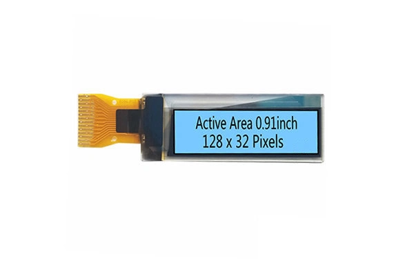 0.91 Inch SSD1306bz Custom White OLED Display Module