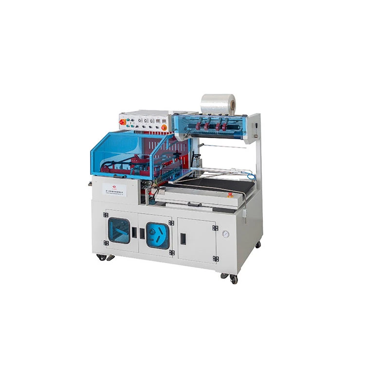 Automatic Carton Box Sealer POF Heat Shrink Film Wrapping Machine