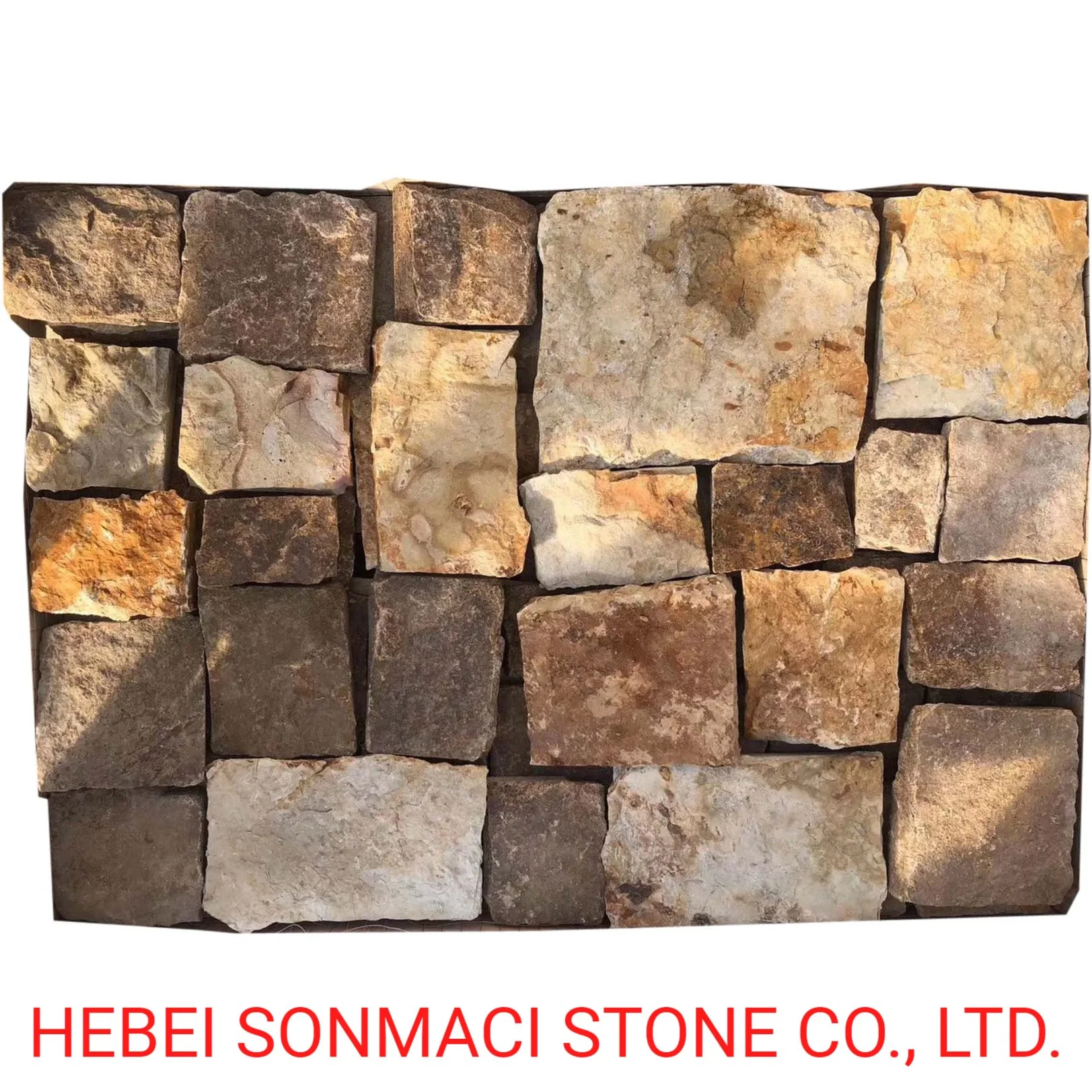 Natural Limestone Flexible Stone Veneer for Exterior Wall