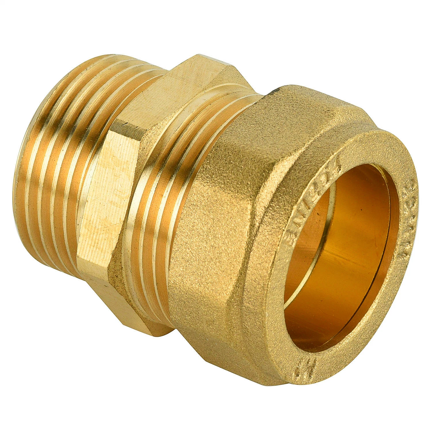 Coupling Materials Brass Pipe Connector Compression Copper Pipe