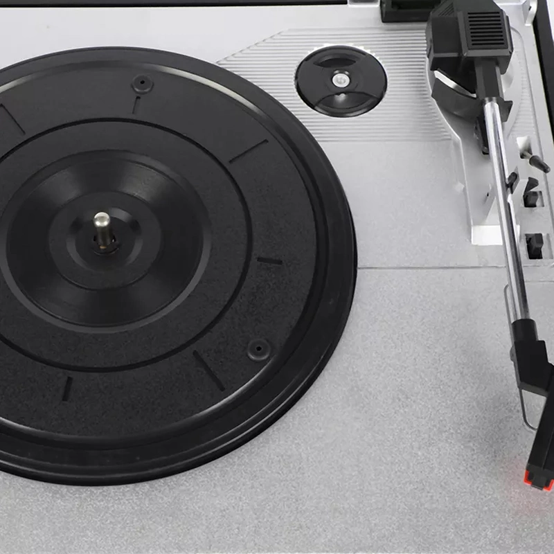 Plattenspieler aus Vinyl mit USB/SD am/FM Kassette Victrola