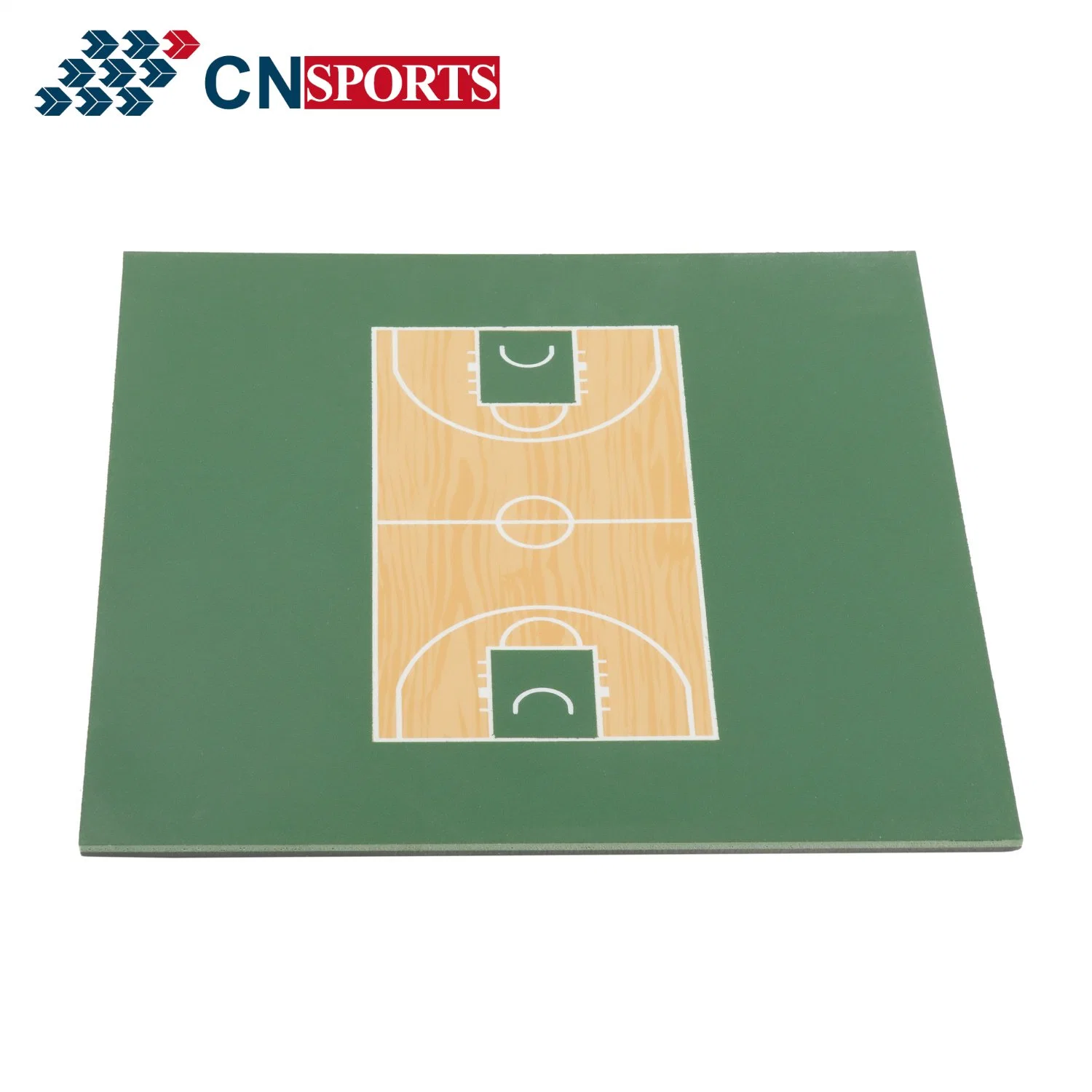 2022 Hot Sale Professional Corte de baloncesto de textura de madera personalizada