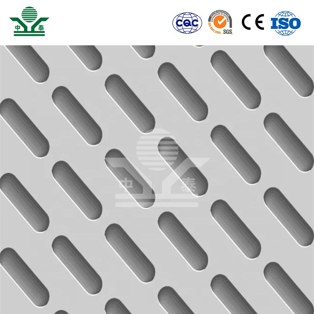 Zhongtai 0.8mm Perforated Metal Mesh Screen China Wholesale/Supplierrs Iron Perforated Sheet 1.5m Width Punched Metal Screen