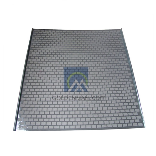 API Oilfield Vibrating Screen Composite Steel Shale Shaker Screen