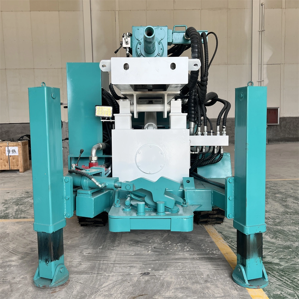 Four-Wheel Hydraulic Drilling 200m Deep Water Well Drilling Machine