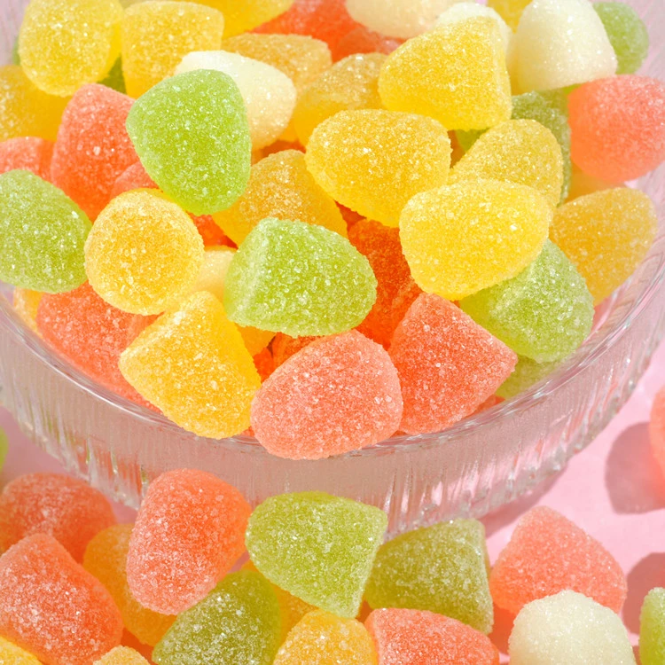 Bear Sugar Coated Halal Gelatin Vitamin C Gummy