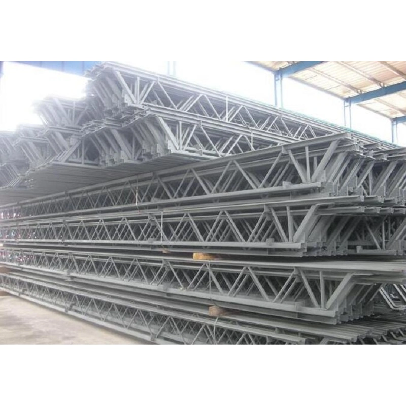 SB067 Warehouse Building Steel Galvanized Steel Sheet Truss