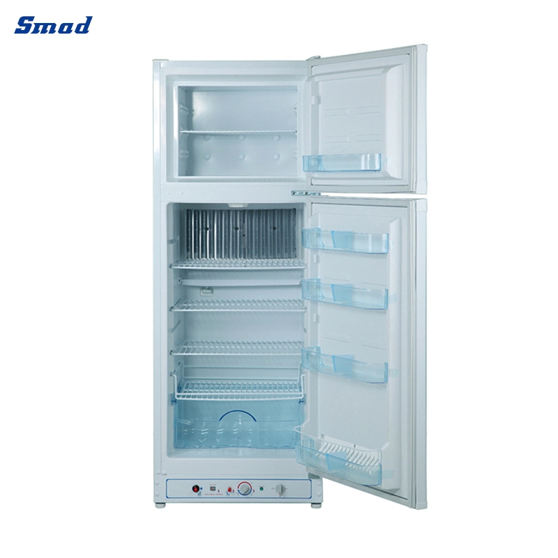 280L Kitchen Appliances LPG Electric Gas Refrigerator