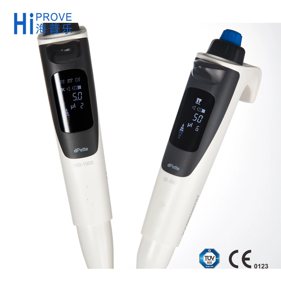 Single Channel Electric Auto Pipette with LCD Display Three Speed Range