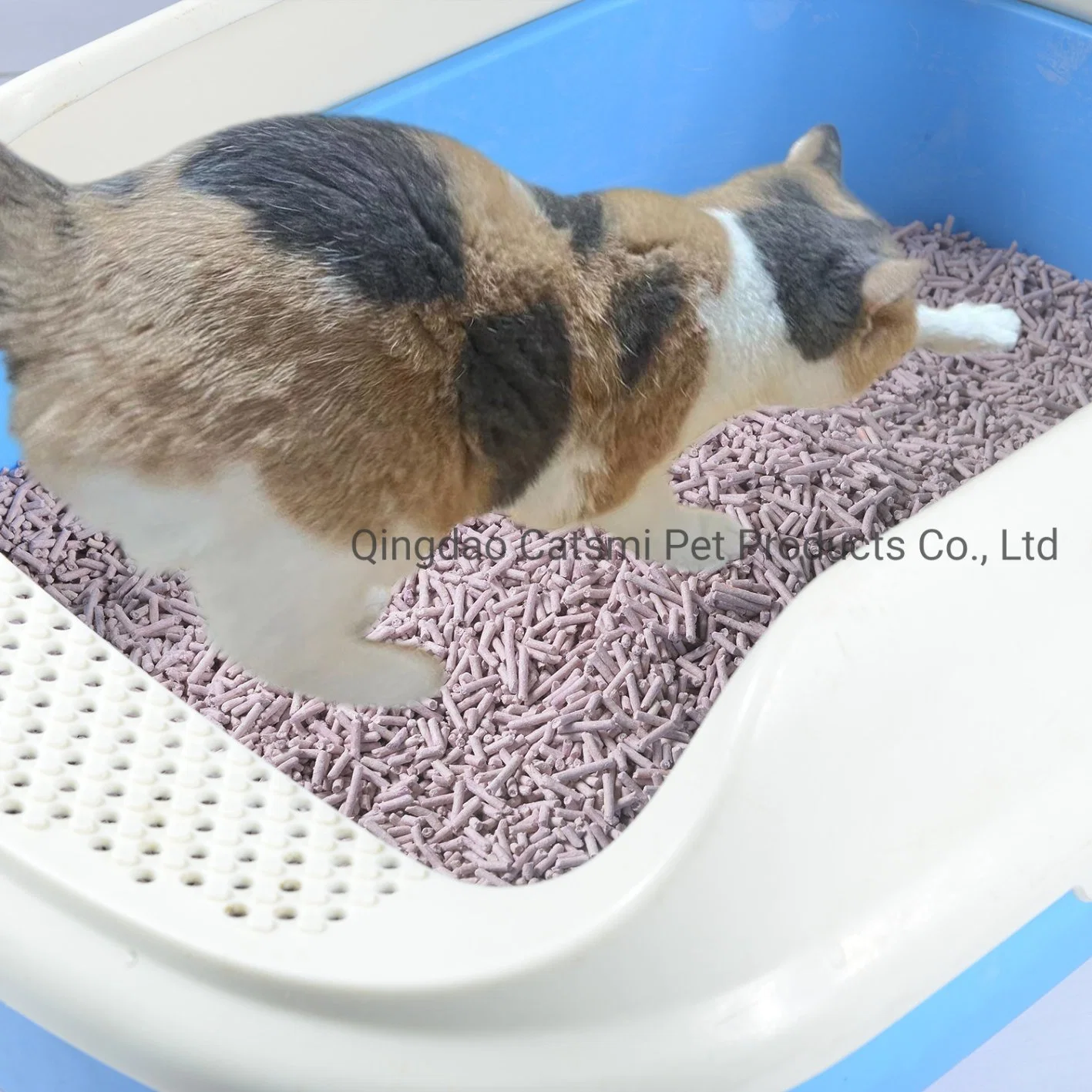 Factory Direct Export Products Nature Reinvented Plant-Based Sweet Peach/Strawberry Tofu Cat Litter