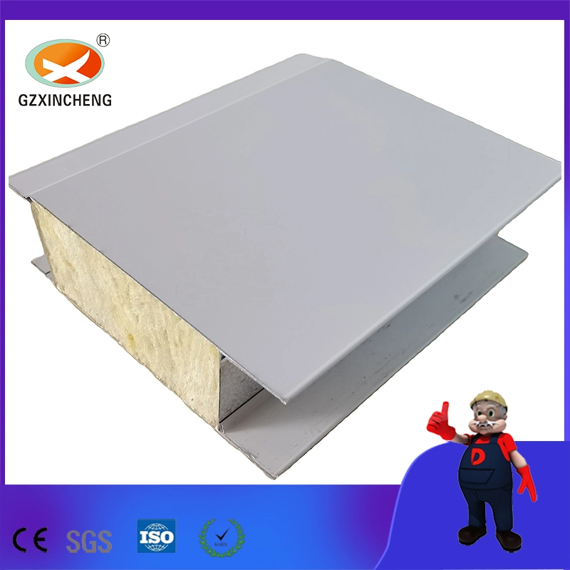 Light House Original Factory Price Rock Wool Sandwich Panel Interior Exterior Roof Wall