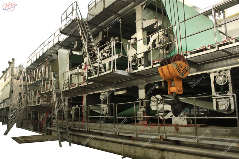 Haiyang Papermaking Machinery 3 ans Kraft Making Cardboard Paper Machine