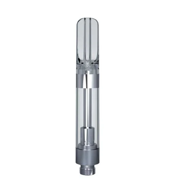 El mejor de la bobina de cerámica Atomizer 510 Depósito de aceite espeso vacío de 0,5 ml 1.0ml Vaporizador de pluma de cristal Vape cartucho recargado