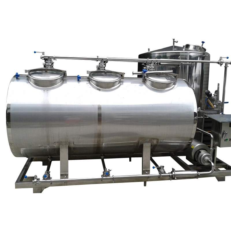 Semi Automatic Stainless Steel 1000L/H CIP Washer Equipment Used for Dairy Plant