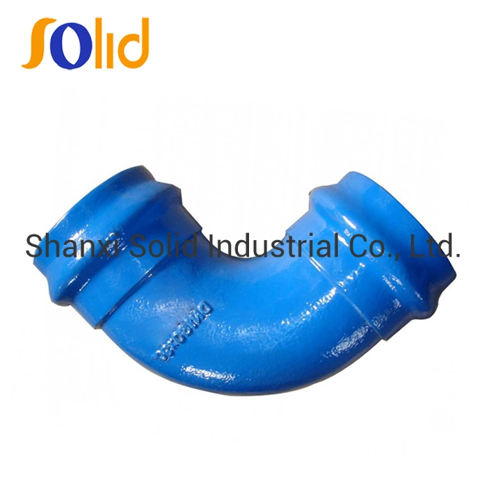 Ductile Iron Double Socket 90 Degree Bend for PVC Pipe Di Fitting Bend