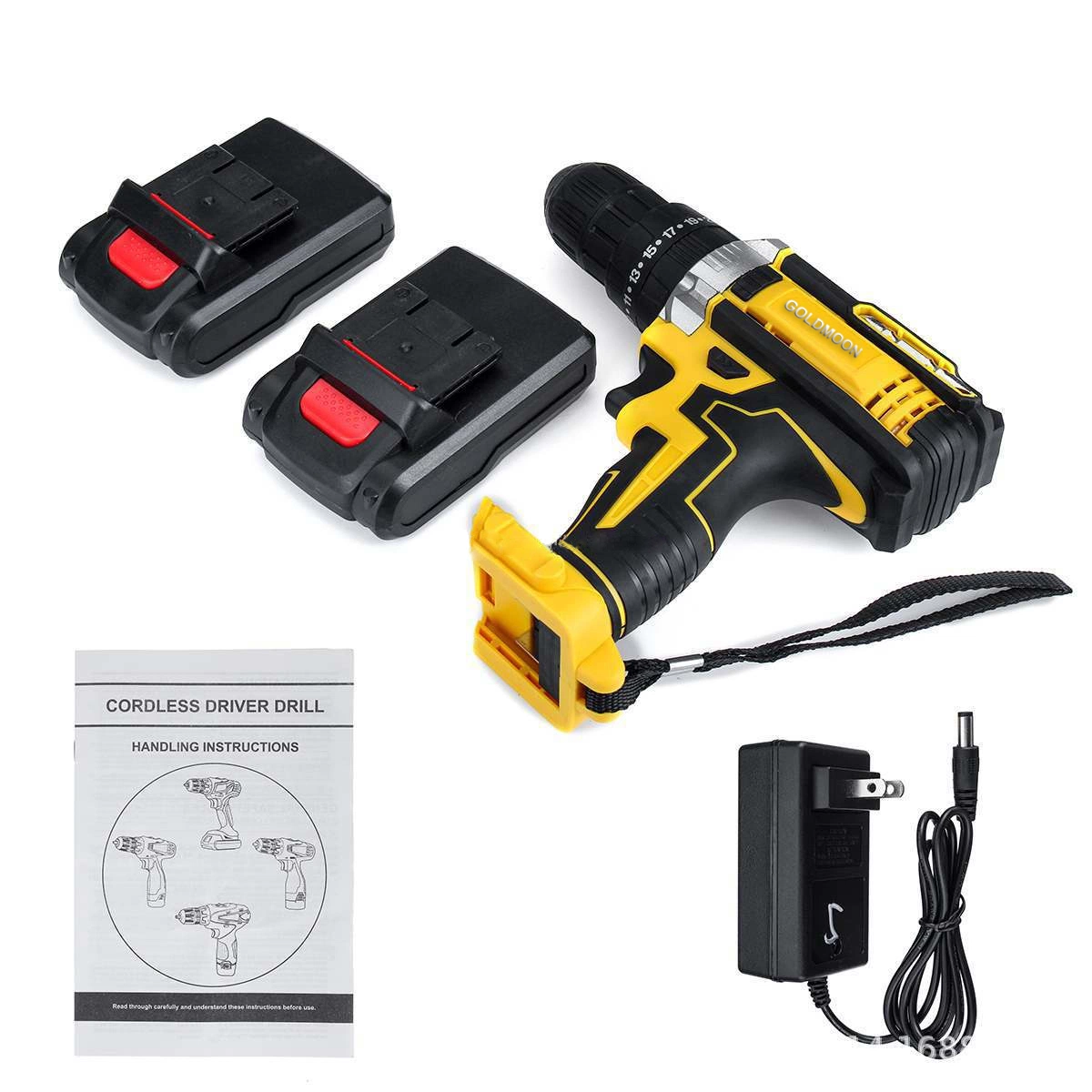 Velocidade de Broca Goldmoon 0-500 rpm Carton LED Power Tools