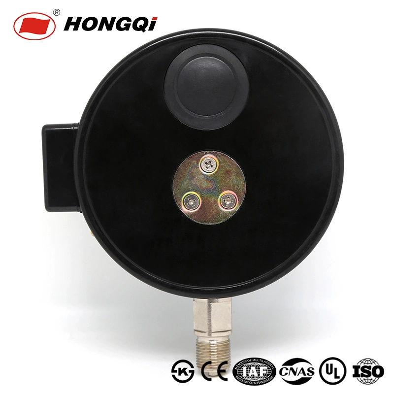 1.6 Precision Grade Radial Electric Contact Pressure Gauge Hongqi Instrument Manufacturing