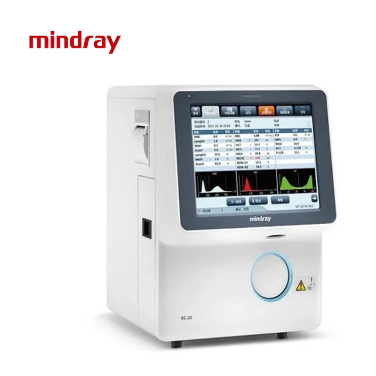 Mindray BC10 máquina de prueba de sangre Mindray bc-10 parte 3 Analizador de Hematología de la máquina de CBC
