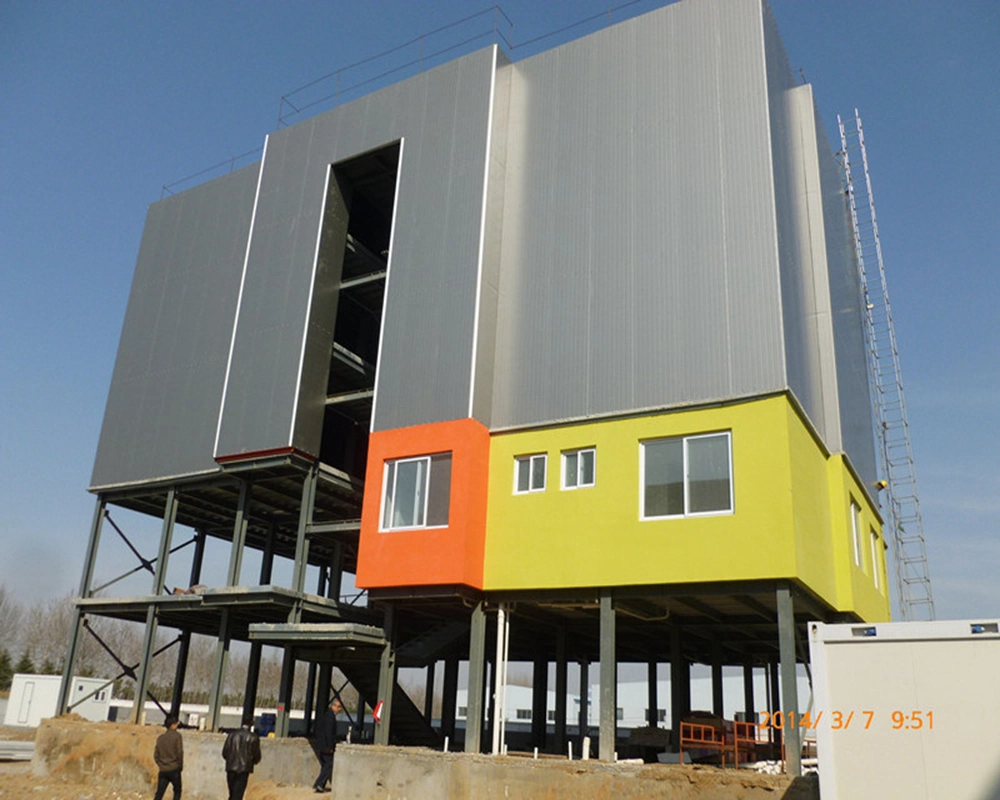 High Rise Prefabricated Metal Building H Light Steel Structure Modular Building Star Hotel