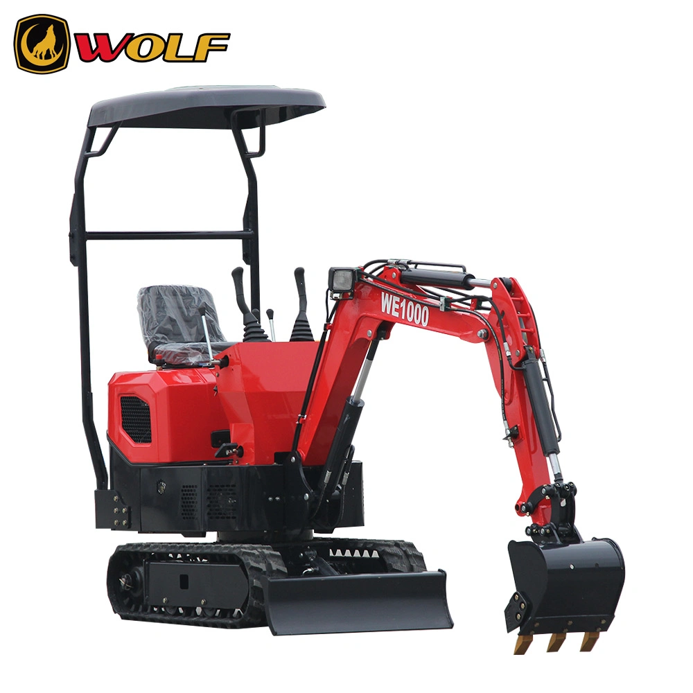 Wolf Mini Excavator We10 Bulldozer Mini