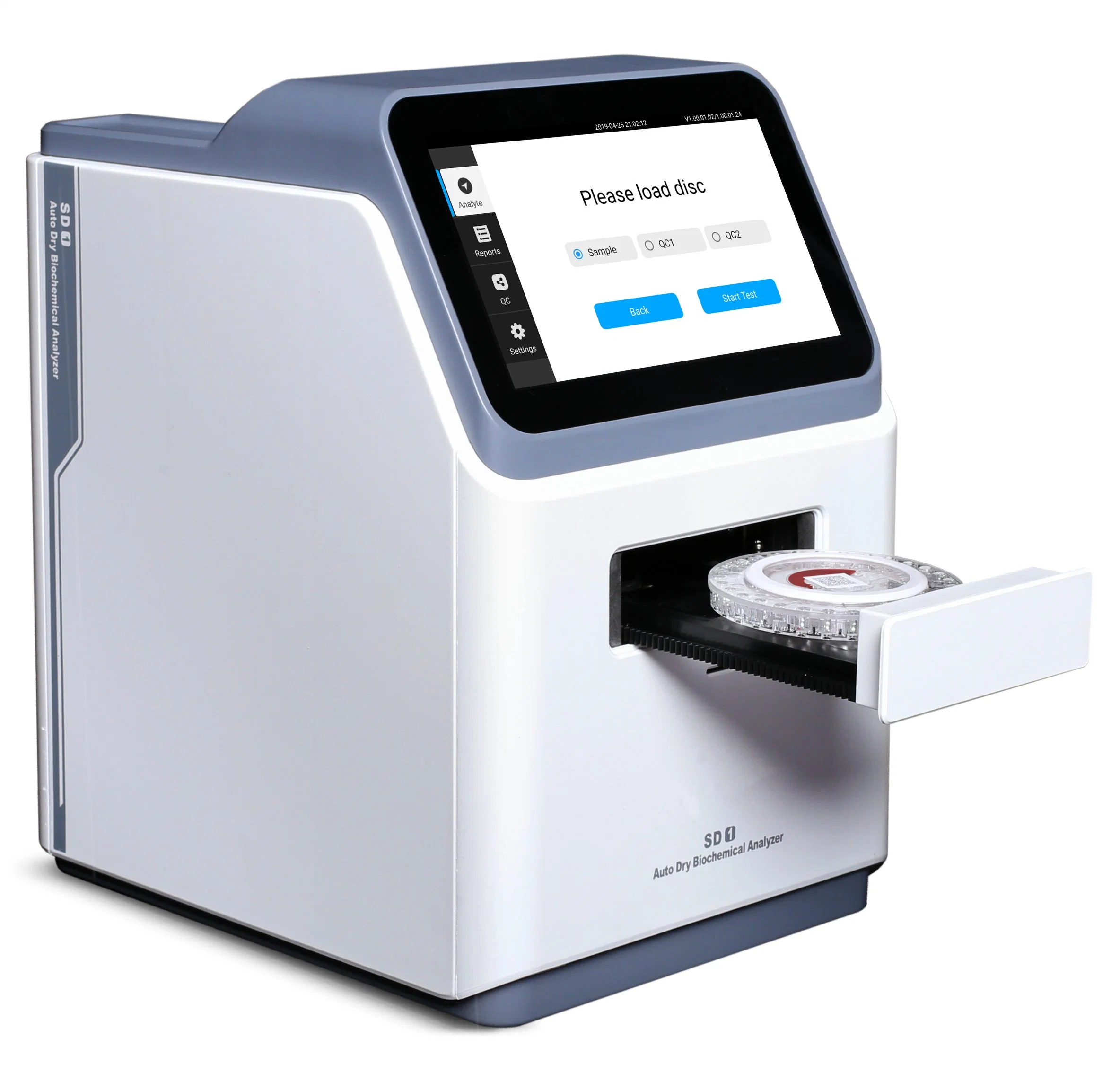 Analyse de sang Medomics Lab entièrement automatisé de l'analyseur de biochimie à sec